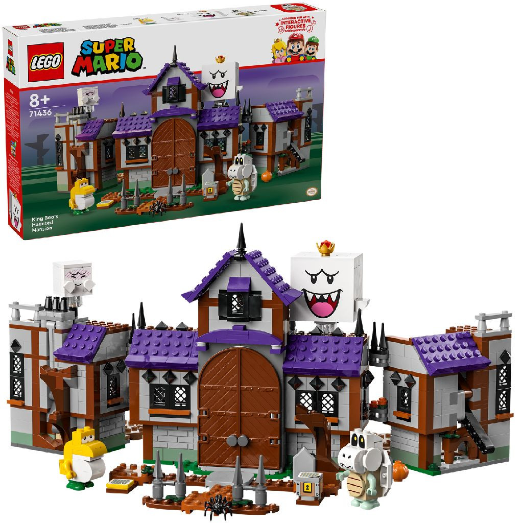 LEGO 71436 Super Mario King Boo's Haunted Mansion
