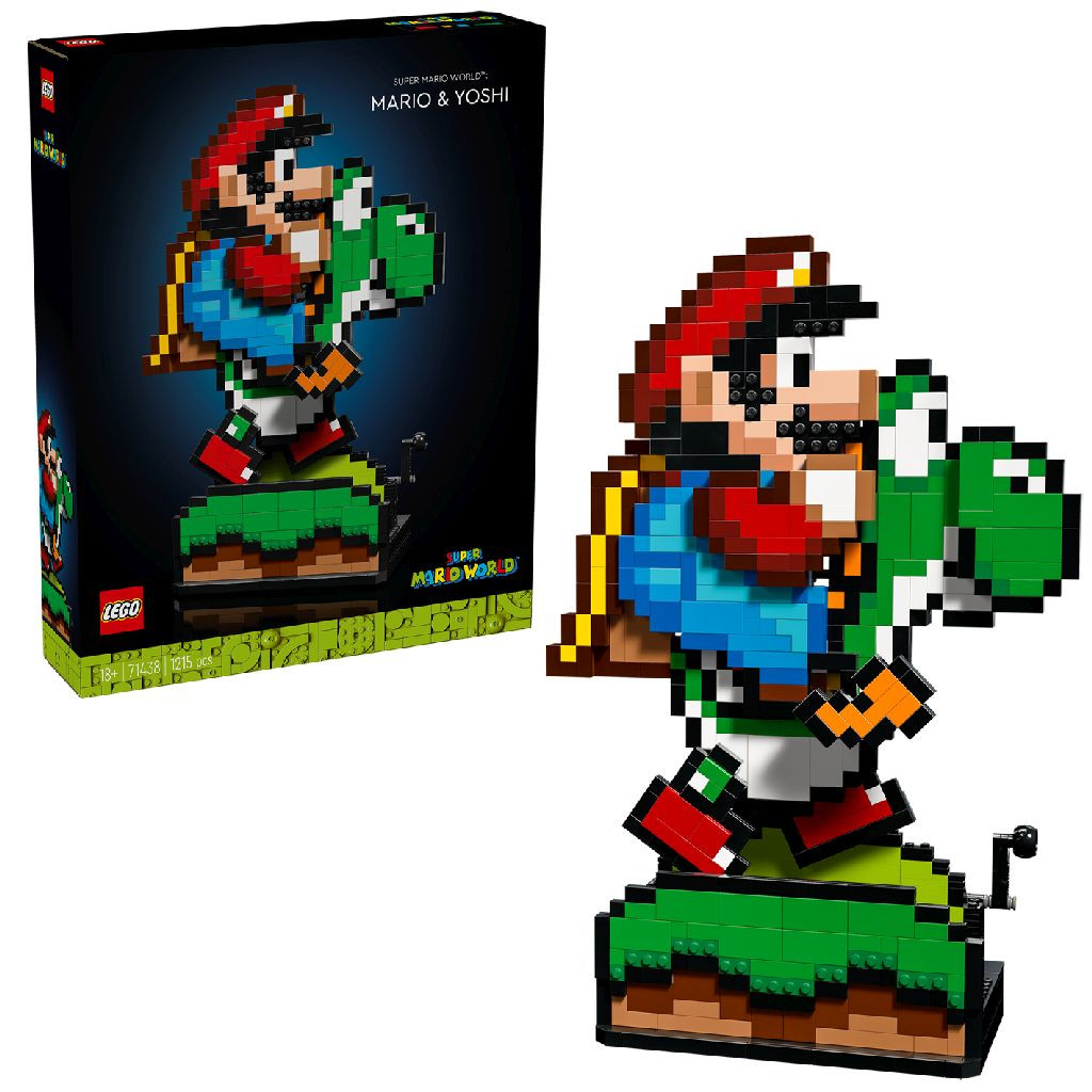 LEGO 71438 Super Mario Mario en Yoshi