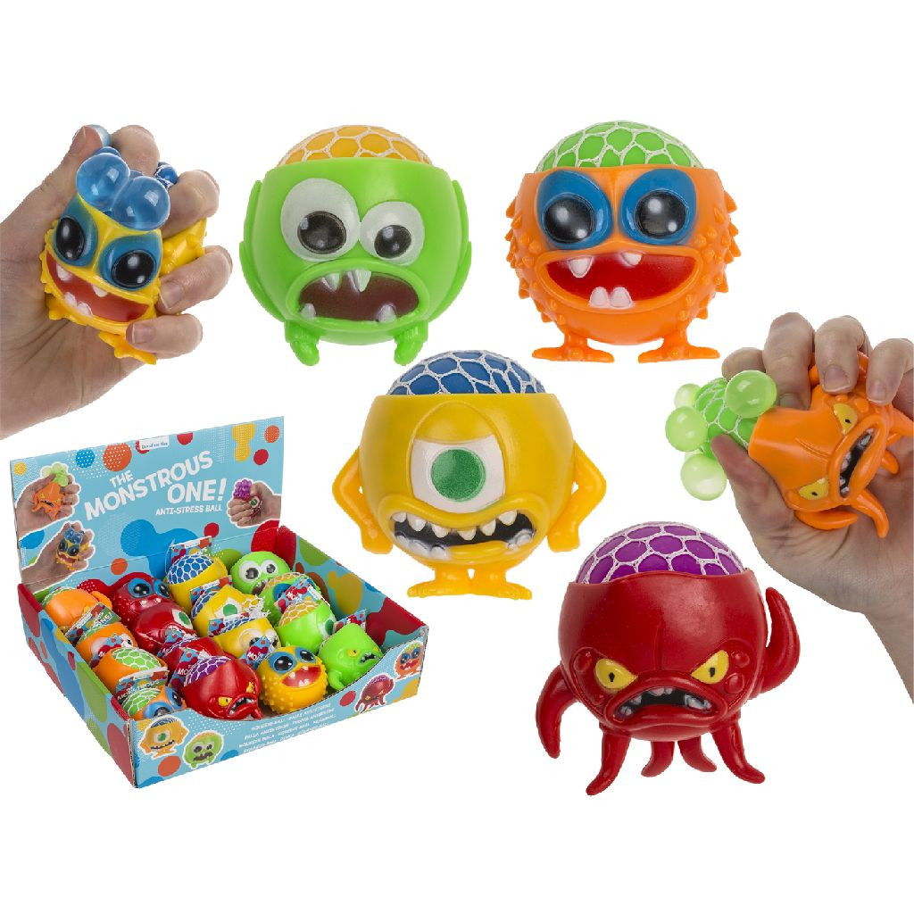 Squishy Mesh Monster - Assortiment - Prijs per Stuk