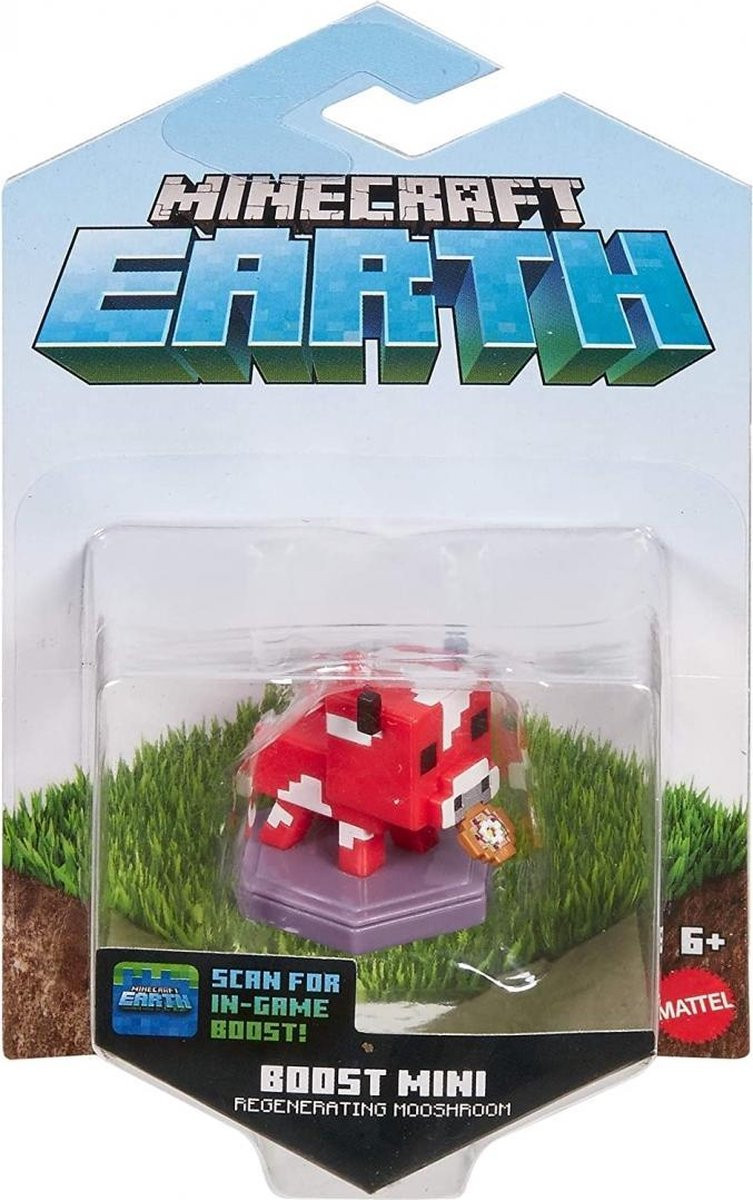 Minecraft Boost Earth - Regenerating Mooshroom - Mini Speelfiguur 