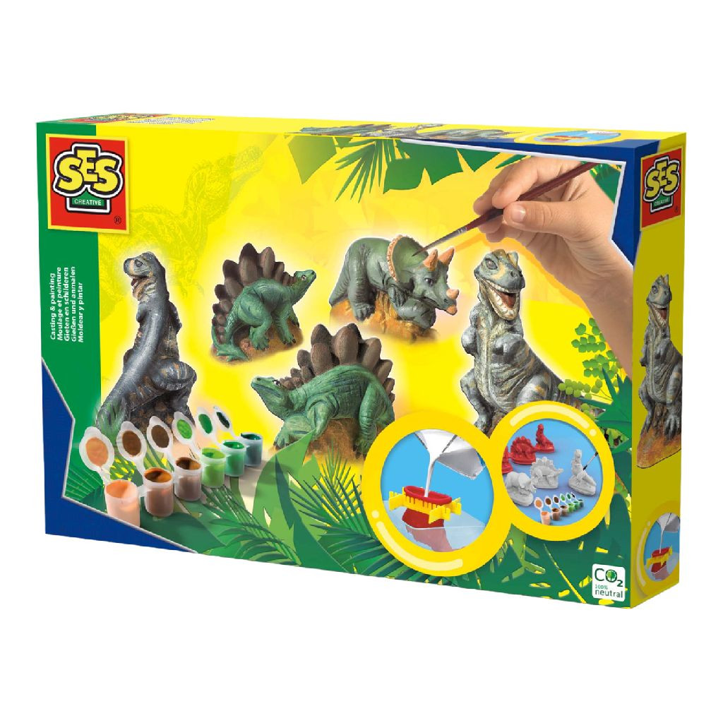 SES 01406 Gips Gieten Dino's