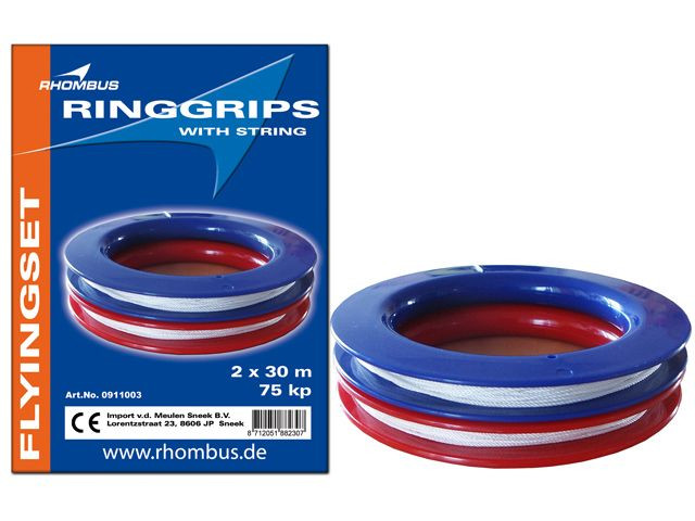 Rhombus Ringgrepen - 2 stuks - 75 kp - Dacron 30m