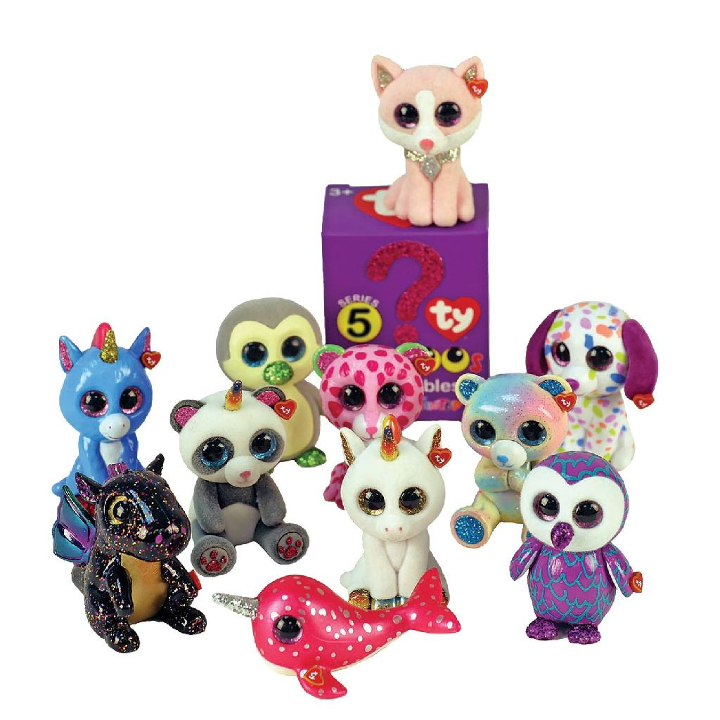 Ty Mini Boo's Collectibles Aardewerk Figuurtjes - Verrassing - Serie 5 - Assortiment - Prijs per stuk