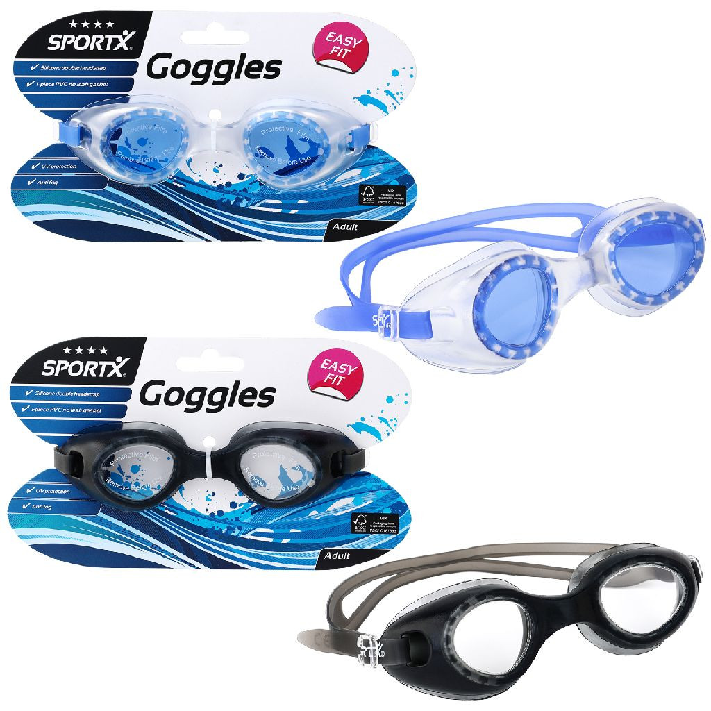 SportX Adult Chloorbril Sport - 4 Sterren - Prijs per Stuk
