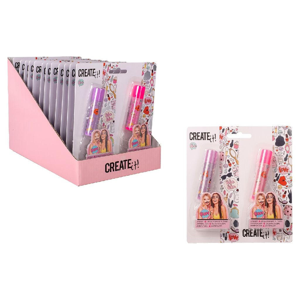 Create It! BFF Lippenbalsem - set van 2
