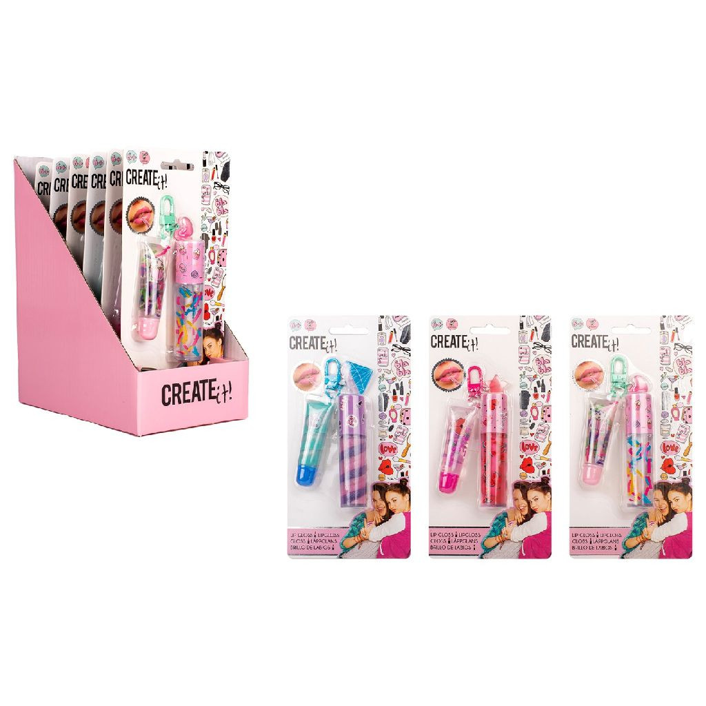 Create It! Lipgloss - 2-Pack - Assortiment - Prijs per stuk