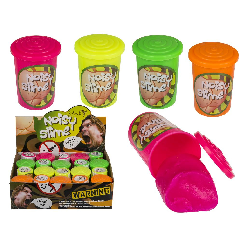 Noise Slime - 4 kleuren - Assortiment - Prijs per Stuk