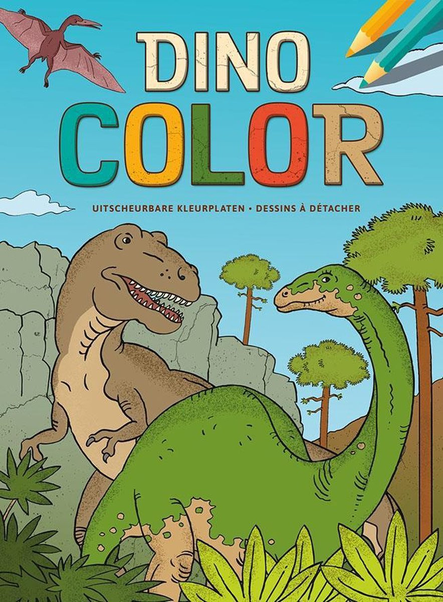 Deltas Kleurboek - Dino Color