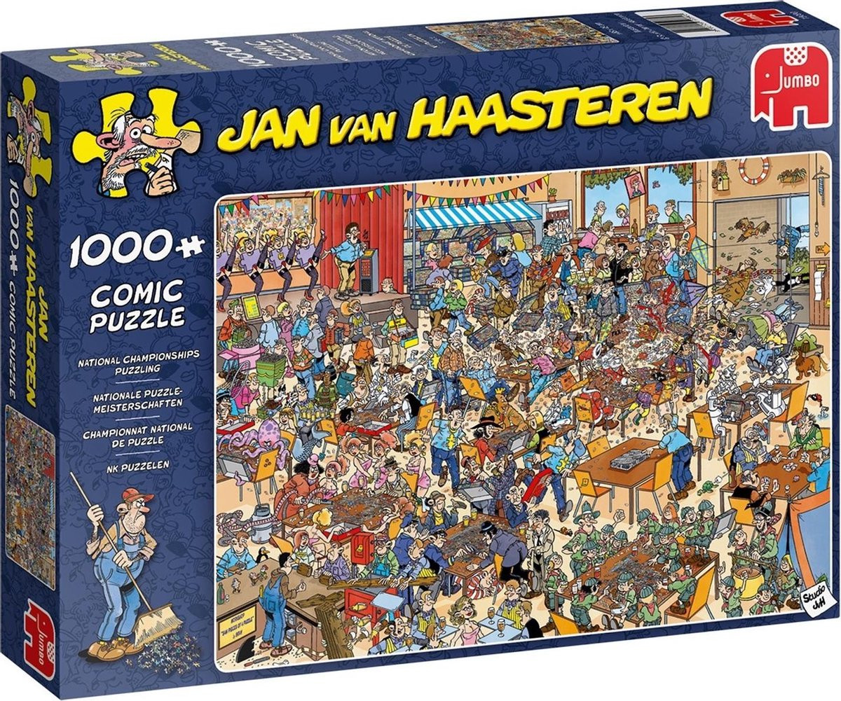 Jan van Haasteren Puzzel - NK Puzzelen - 1000 Stukjes 
