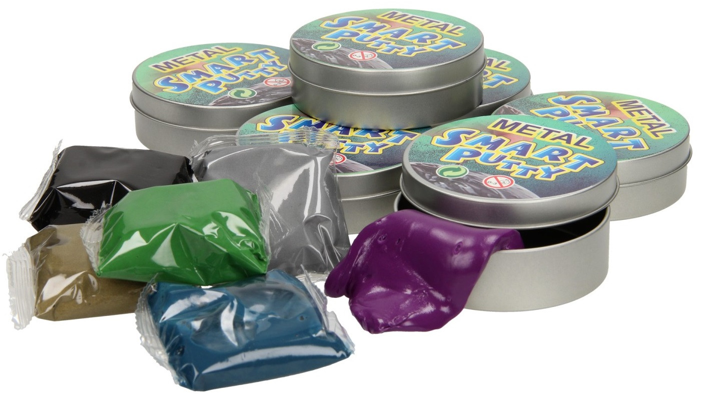 Metal Smart Putty - Slijm in metalen Doosje - Prijs per Stuk