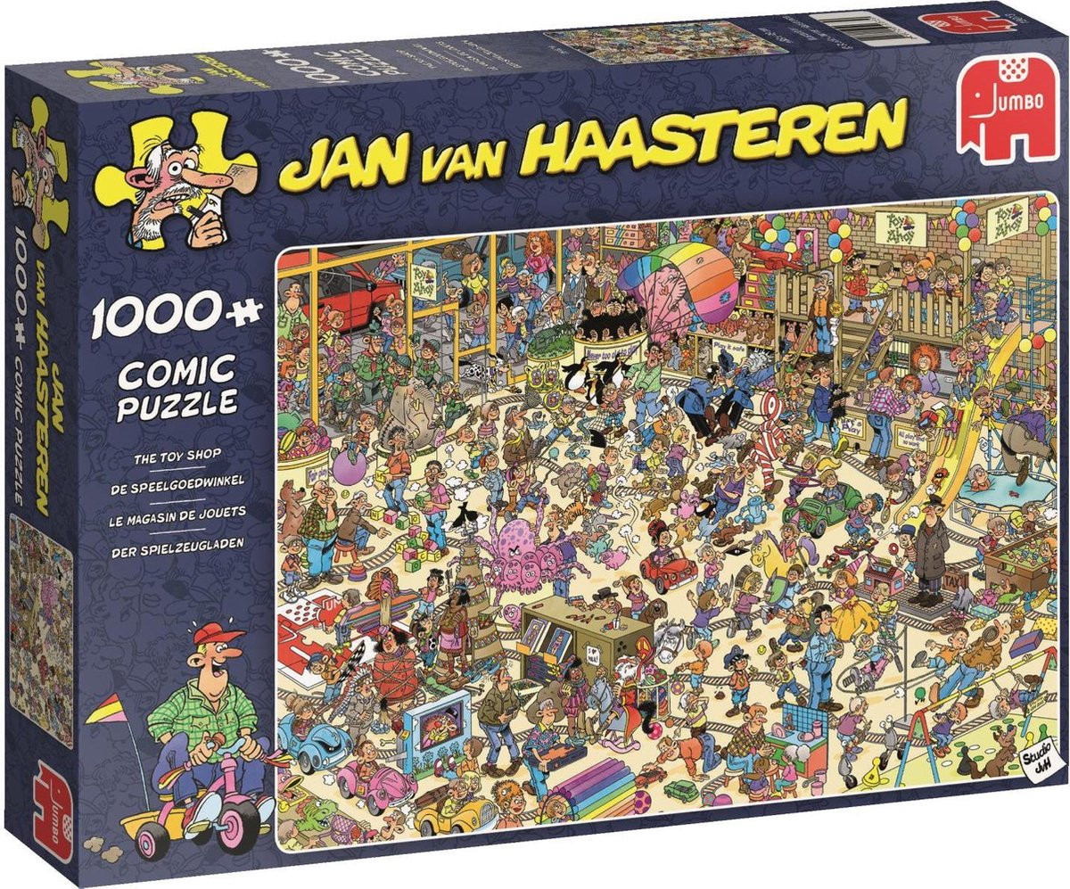 Jan van Haasteren Puzzel - De Speelgoedwinkel - 1000 Stukjes 
