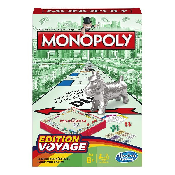 Monopoly - Reisspel - Franstalig - Edition Voyage