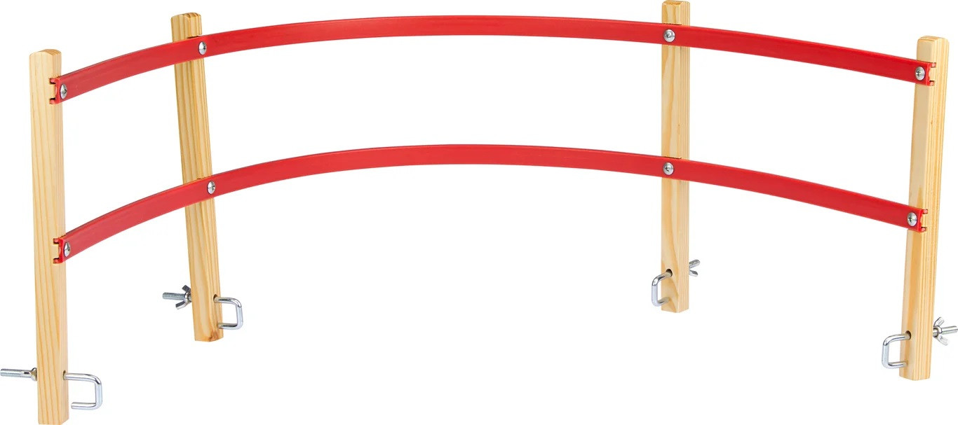 Nijdam Rugleuning voor Houten Slede - Rood