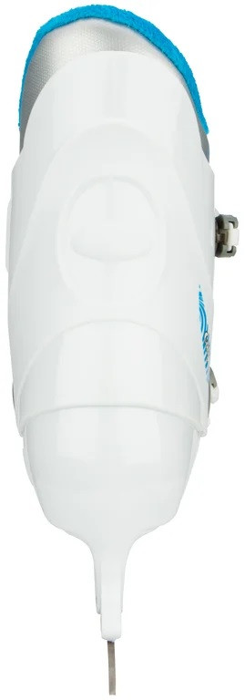 Nijdam Kunstschaats Calgary - Hardboot - Wit / Blauw / Zilver - Maat 38