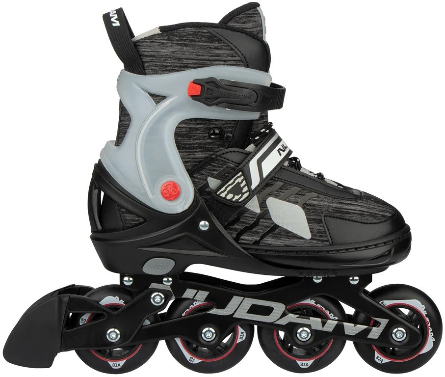 Nijdam Inline Skates Verstelbaar - Tarmac Tremor - Maat 43-47
