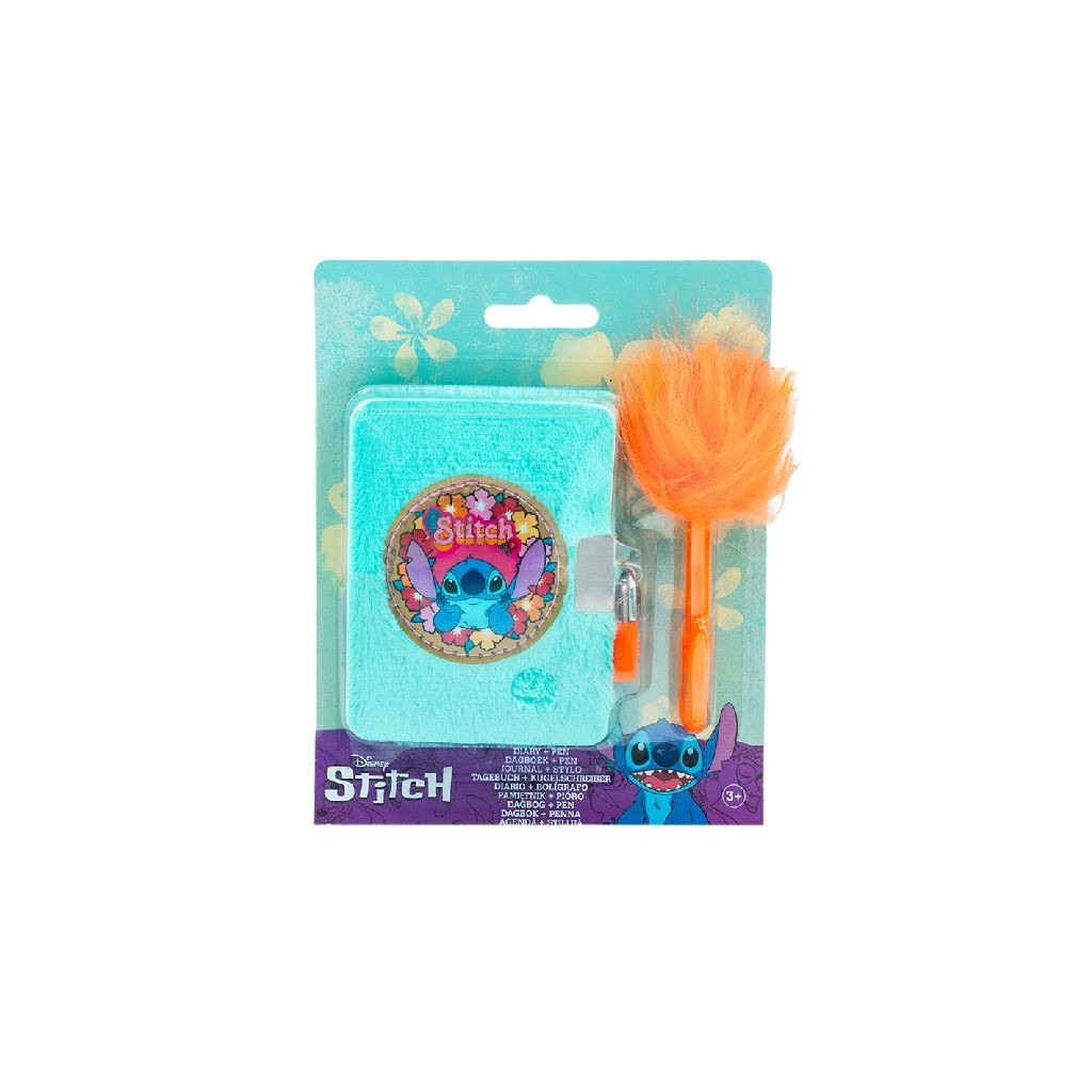 Stitch Dagboek Pluche - met Pen