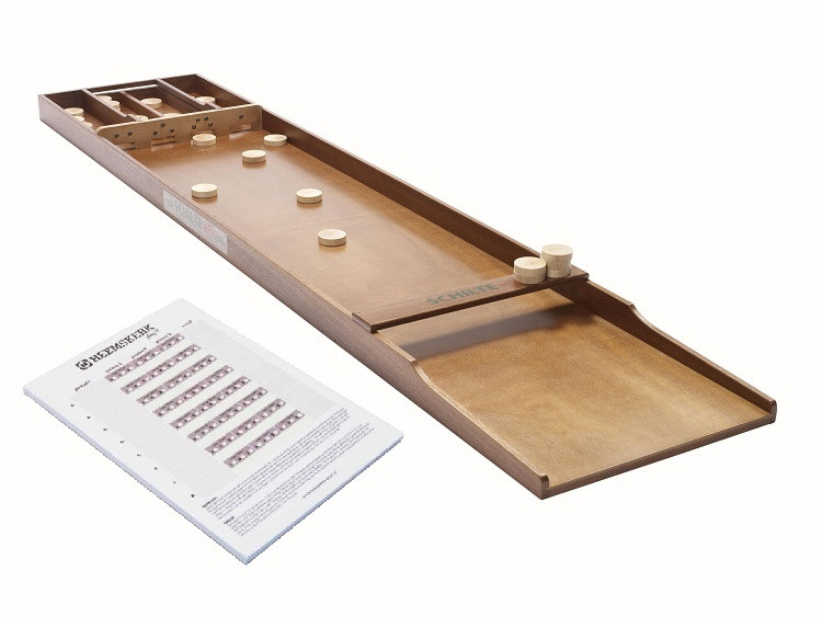 Schilte Sjoelbak S240 - Wedstrijdsjoelbak - met Sjoel Scoreboekje