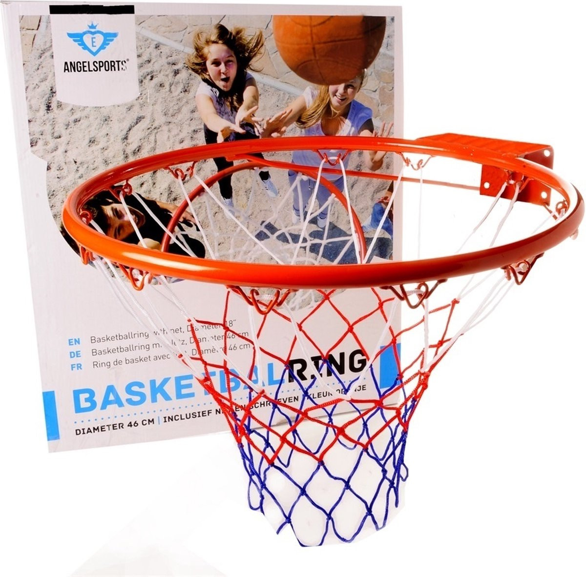 Basketbalring - 46 cm - Oranje