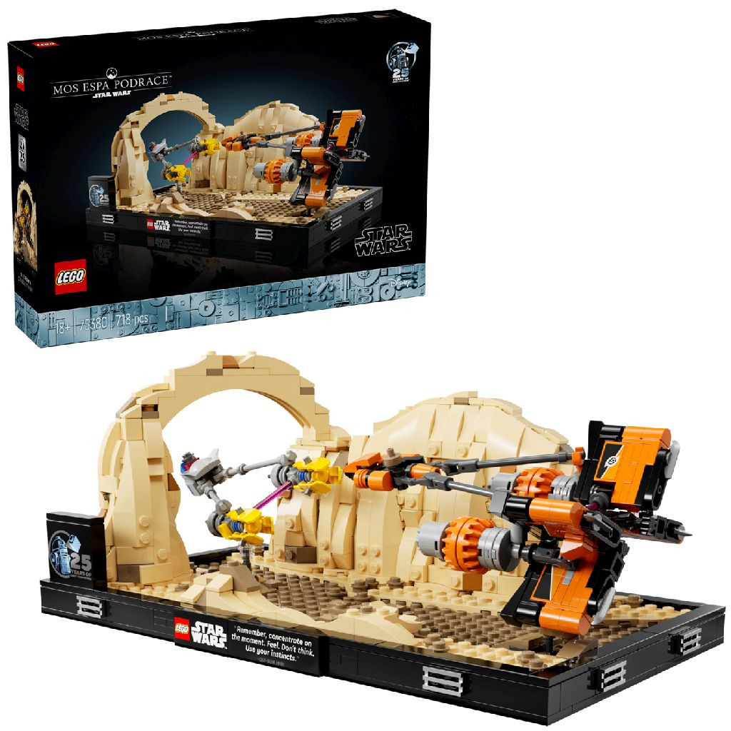 LEGO 75380 Starwars Mos Espa Podrace Diorama