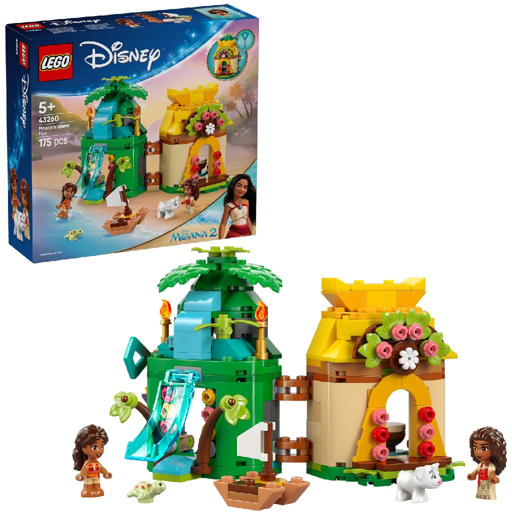 LEGO 43260 Disney Princess Vaiana Speeleiland