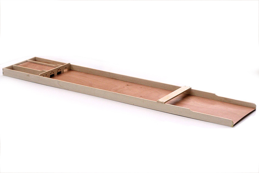 Sjoelbak 200 cm basic - ThysToys Wedstrijdsjoelbak met 30 sjoelstenen