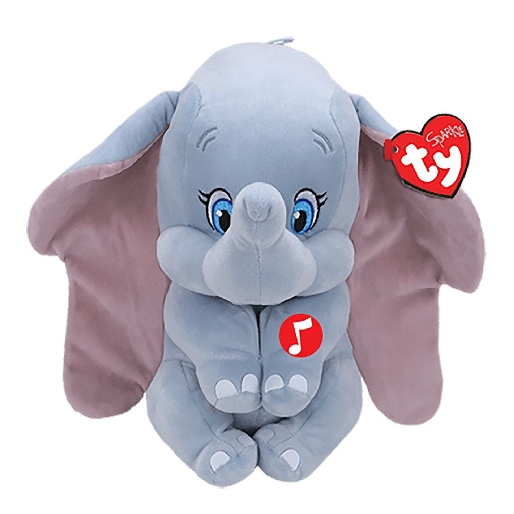 Ty Beanie Buddy - Disney Dumbo - met Geluid - 24 cm