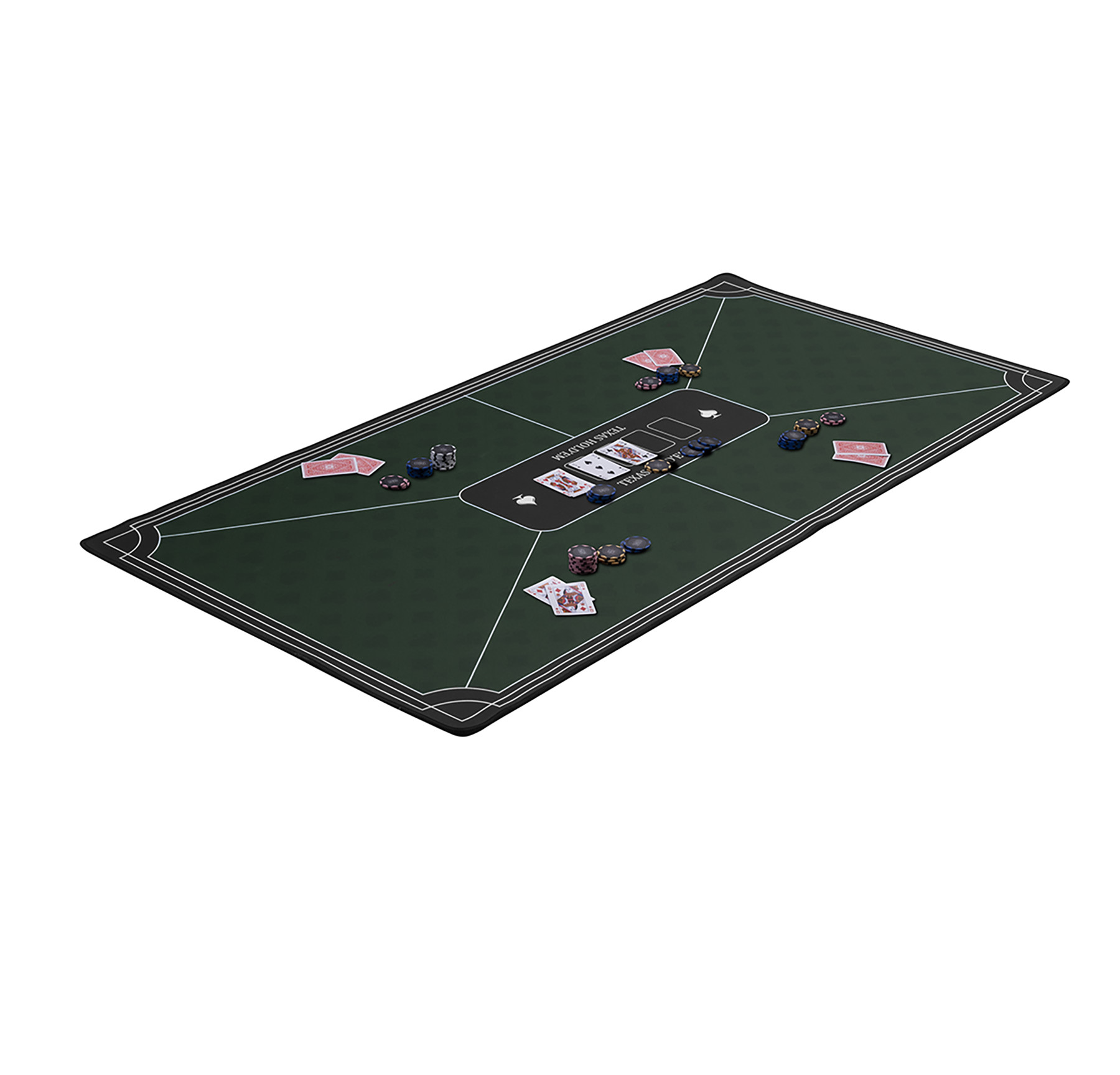 Pokerkleed - 120 x 60 cm - Groen