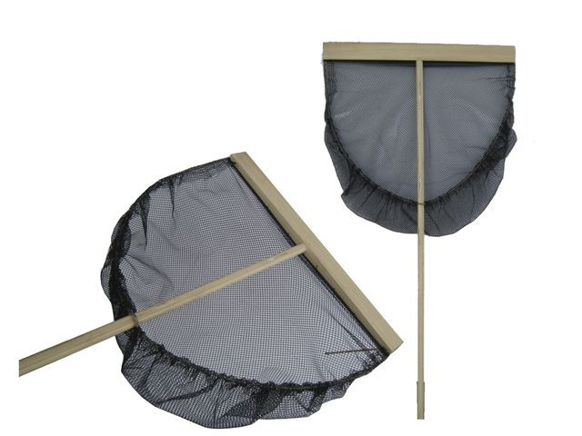 Garnalennet - 50 cm - Zwart - Prijs per Stuk