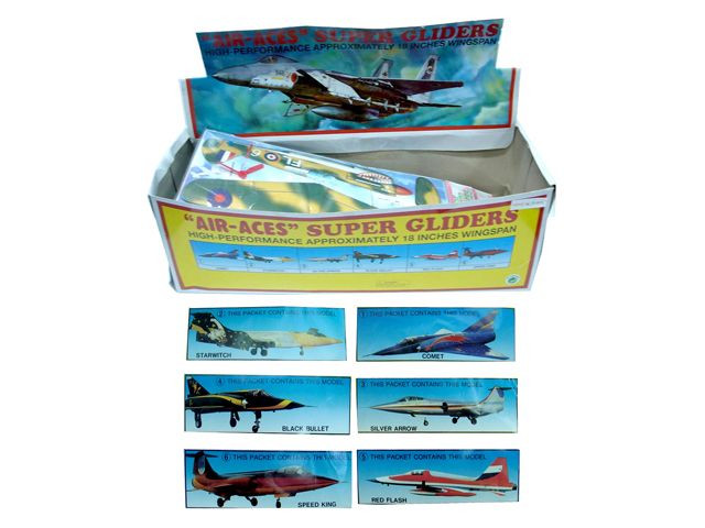 Gliders Vliegtuig 45cm - Prijs per Stuk