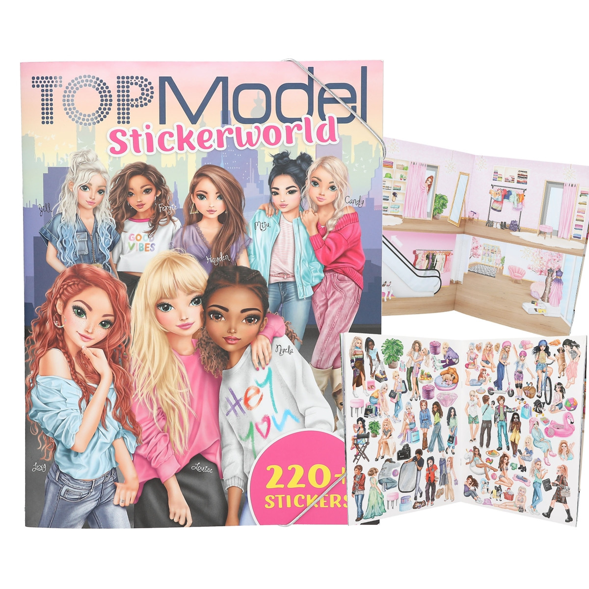 TOPModel Stickerworld - met 220 stickers