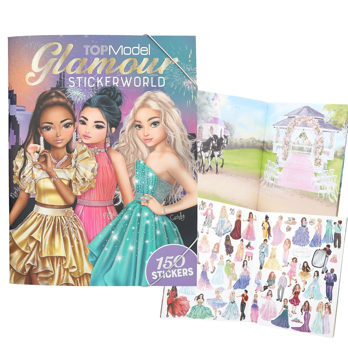 TOPModel Stickerworld Glamour - met 150 Stickers