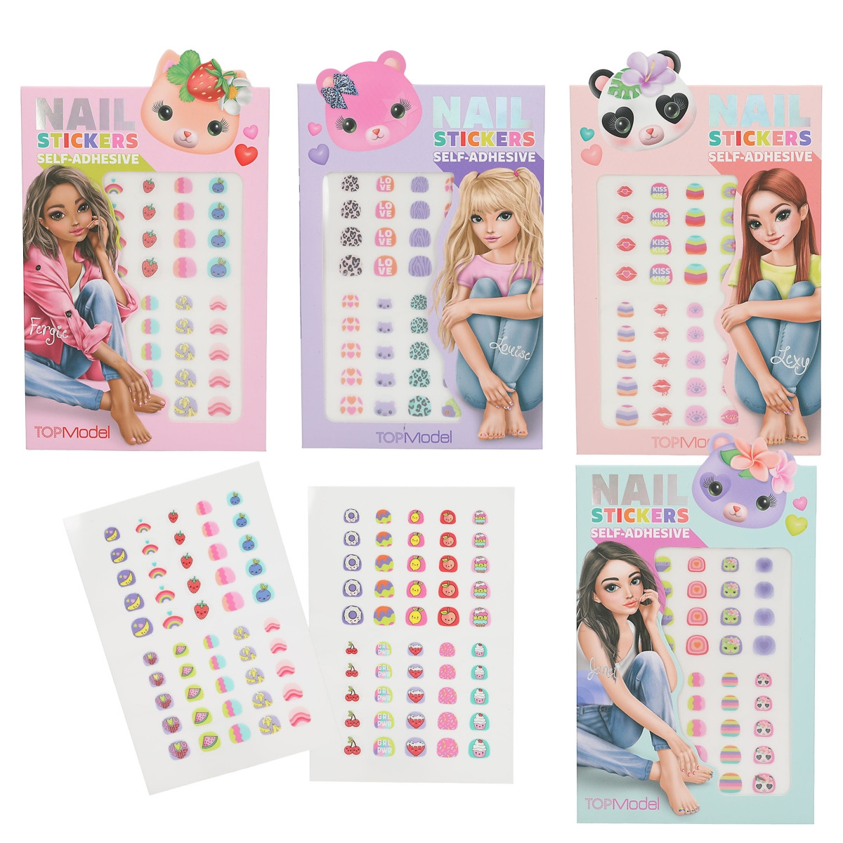 TOPModel Zelfklevende Nagelstickers BEAUTY and ME - Assortiment - Prijs per stuk