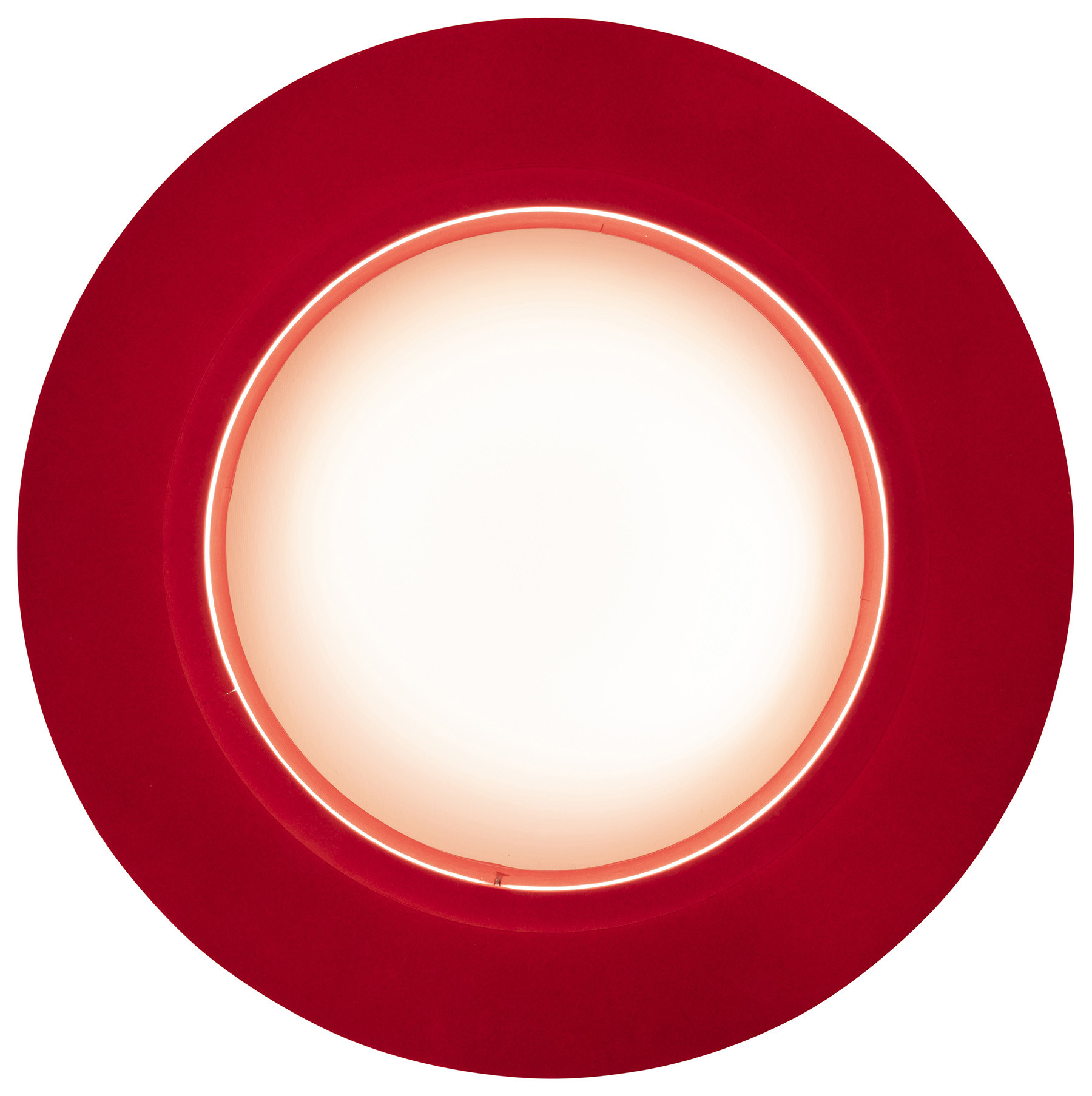 Longfield Dartbord Surround met ingebouwde LED verlichting - Rood