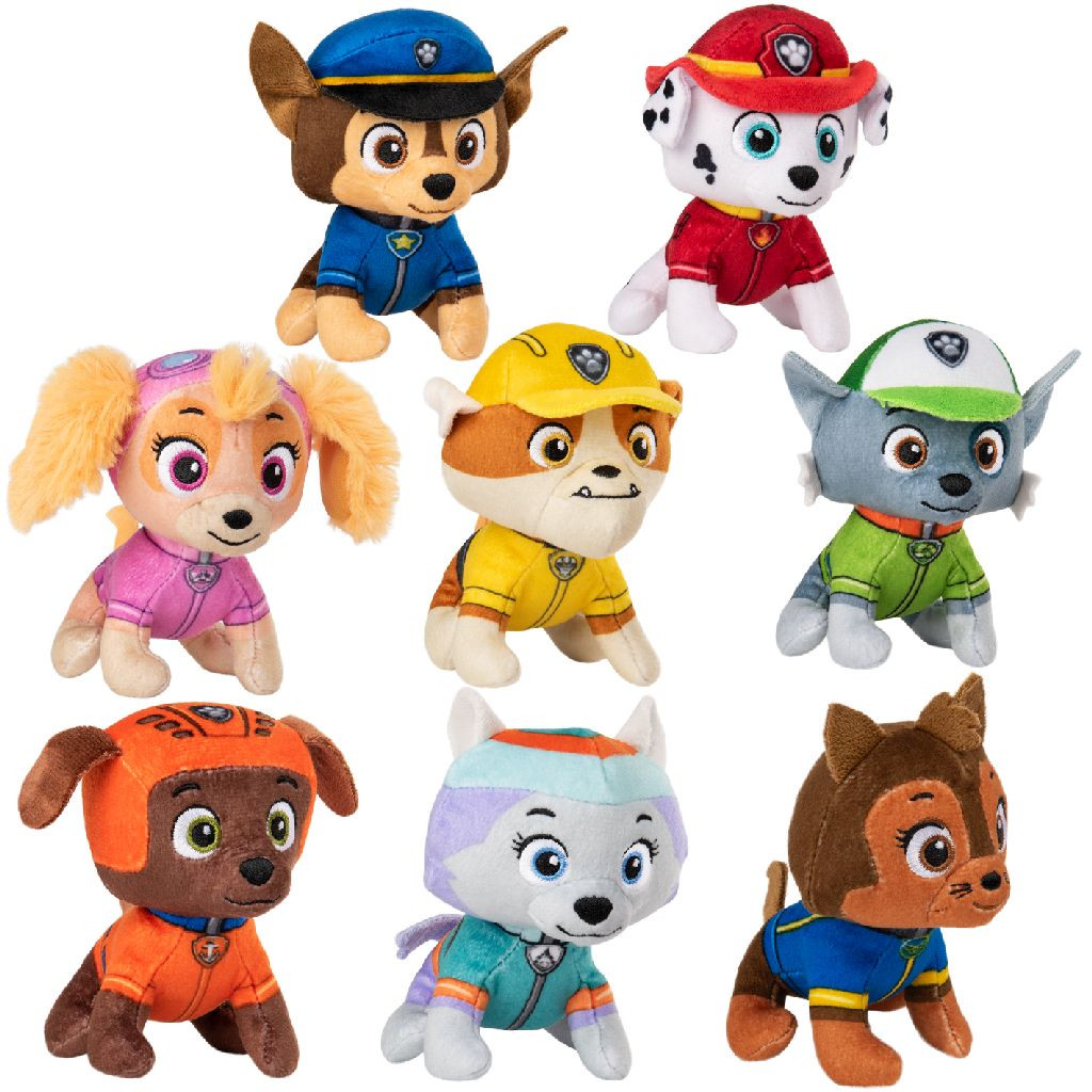 PAW Patrol Mini Knuffel - 12 cm - Prijs per Stuk