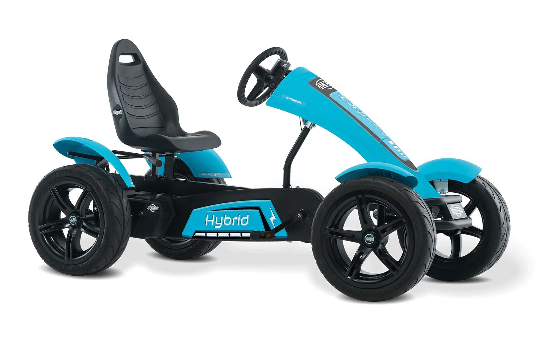 BERG Skelter XXL E-BFR - Hybrid - Elektrische Skelter - Lichtblauw