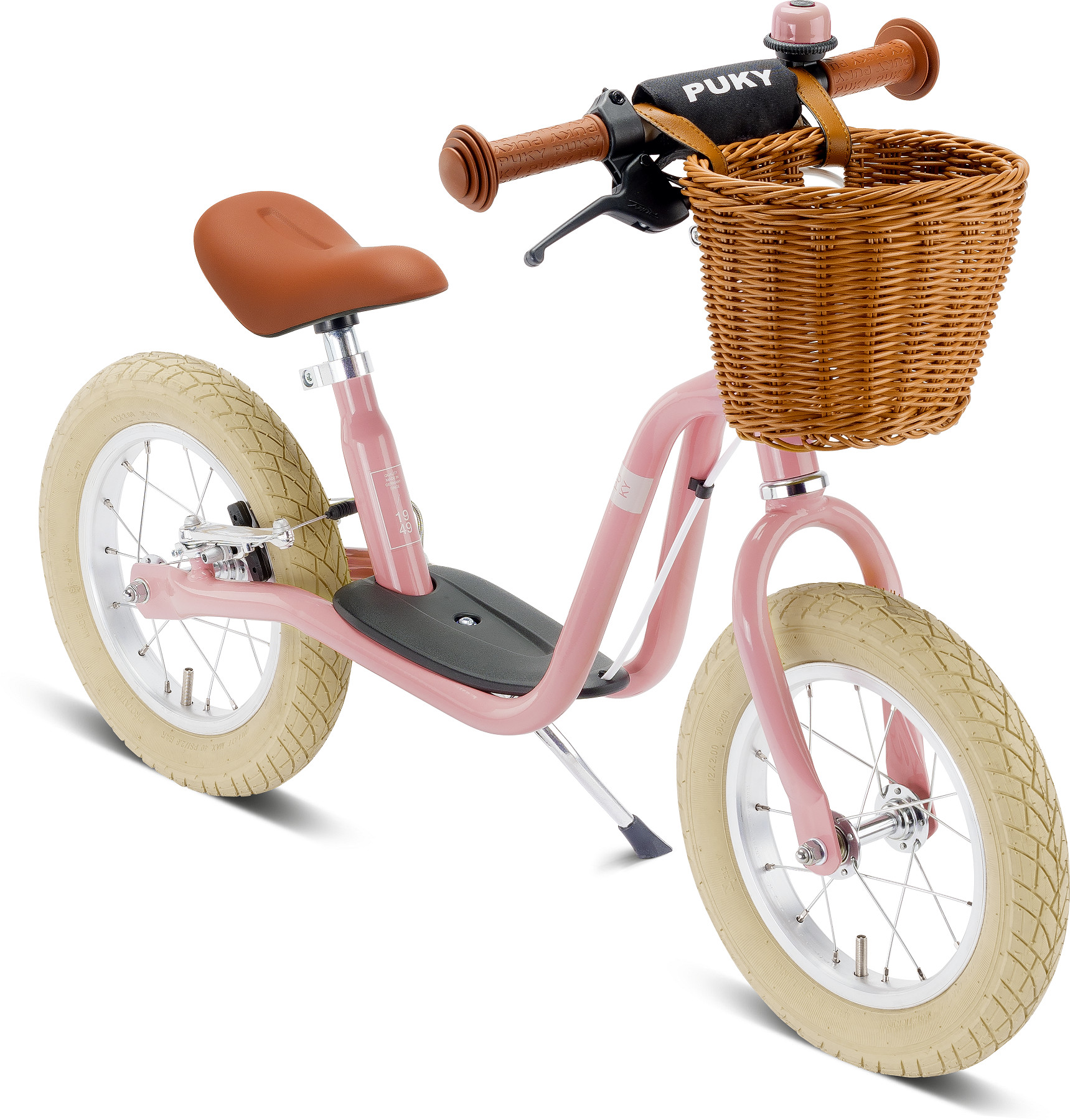PUKY 4096 LR XL BR Classic Loopfiets - Retro - Roze