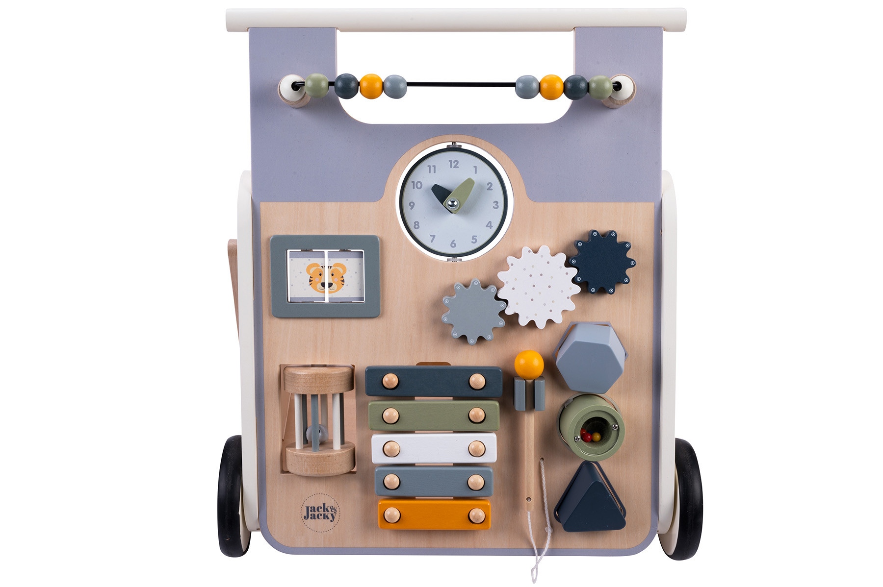 Jack & Jacky Activitycenter Loopwagen - Hout