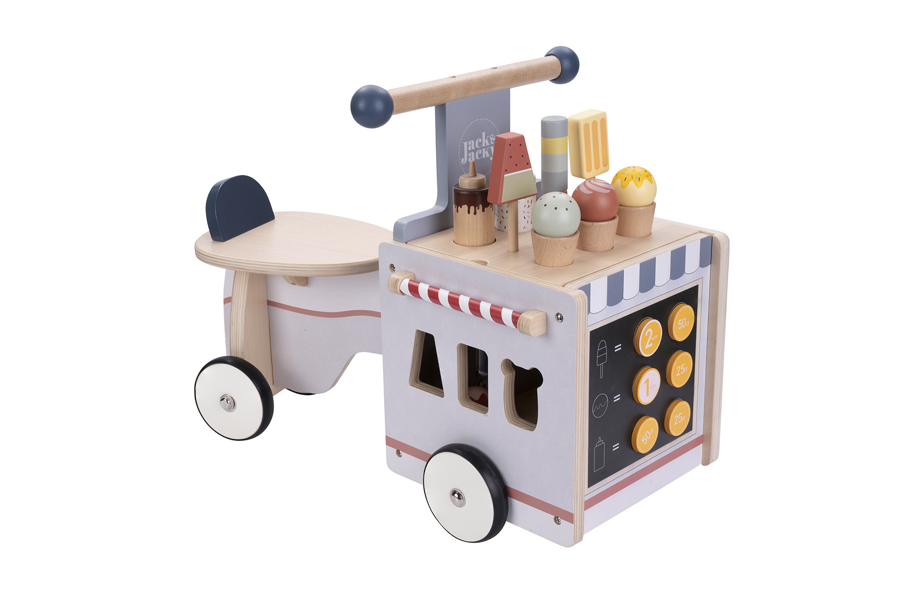 Jack & Jacky Activity IJscowagen - Hout