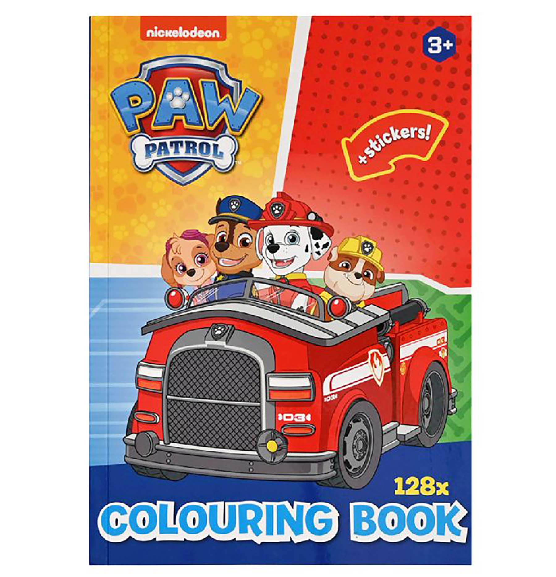 Paw Patrol Kleurboek - 128 blz - Auto