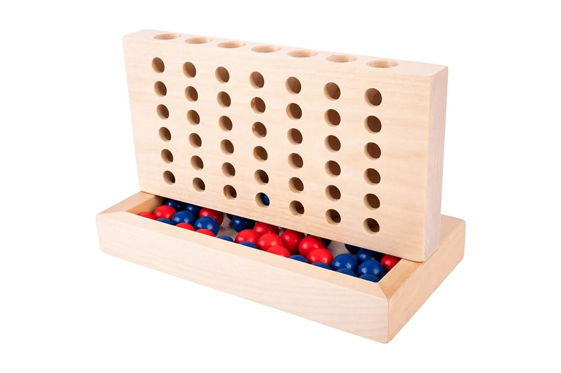 Vier op een Rij - Hout