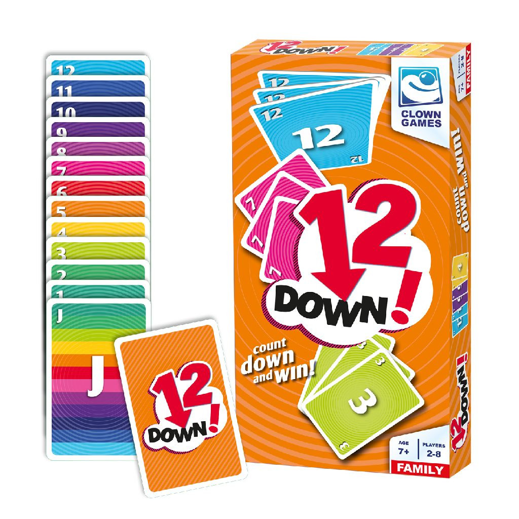 Clown Games 12 Down - Kaartspel