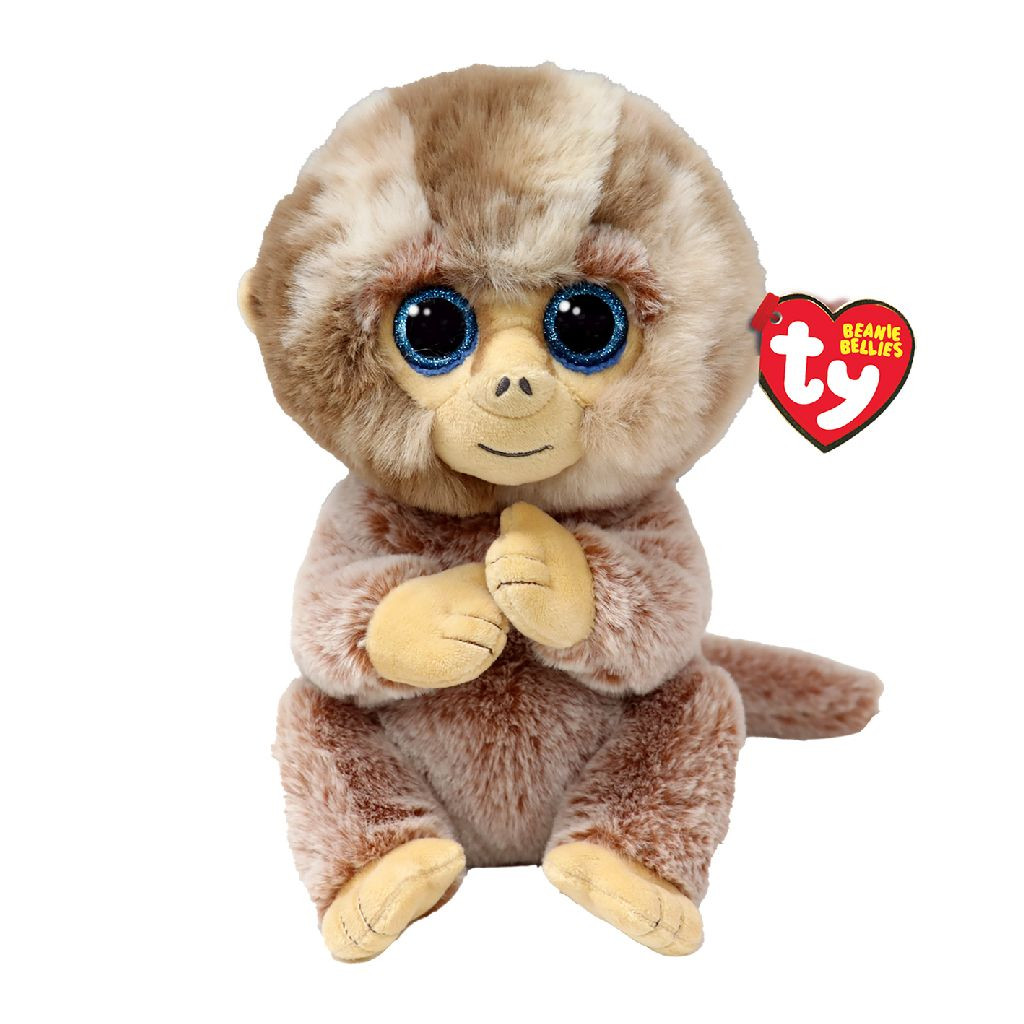 Ty Beanie Babies Bellies - Stubby Monkey  20 cm- Medium
