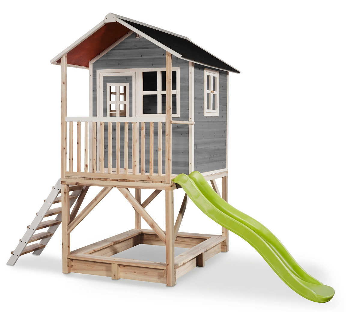 EXIT Loft 500 - Houten Speelhuis - Grijs