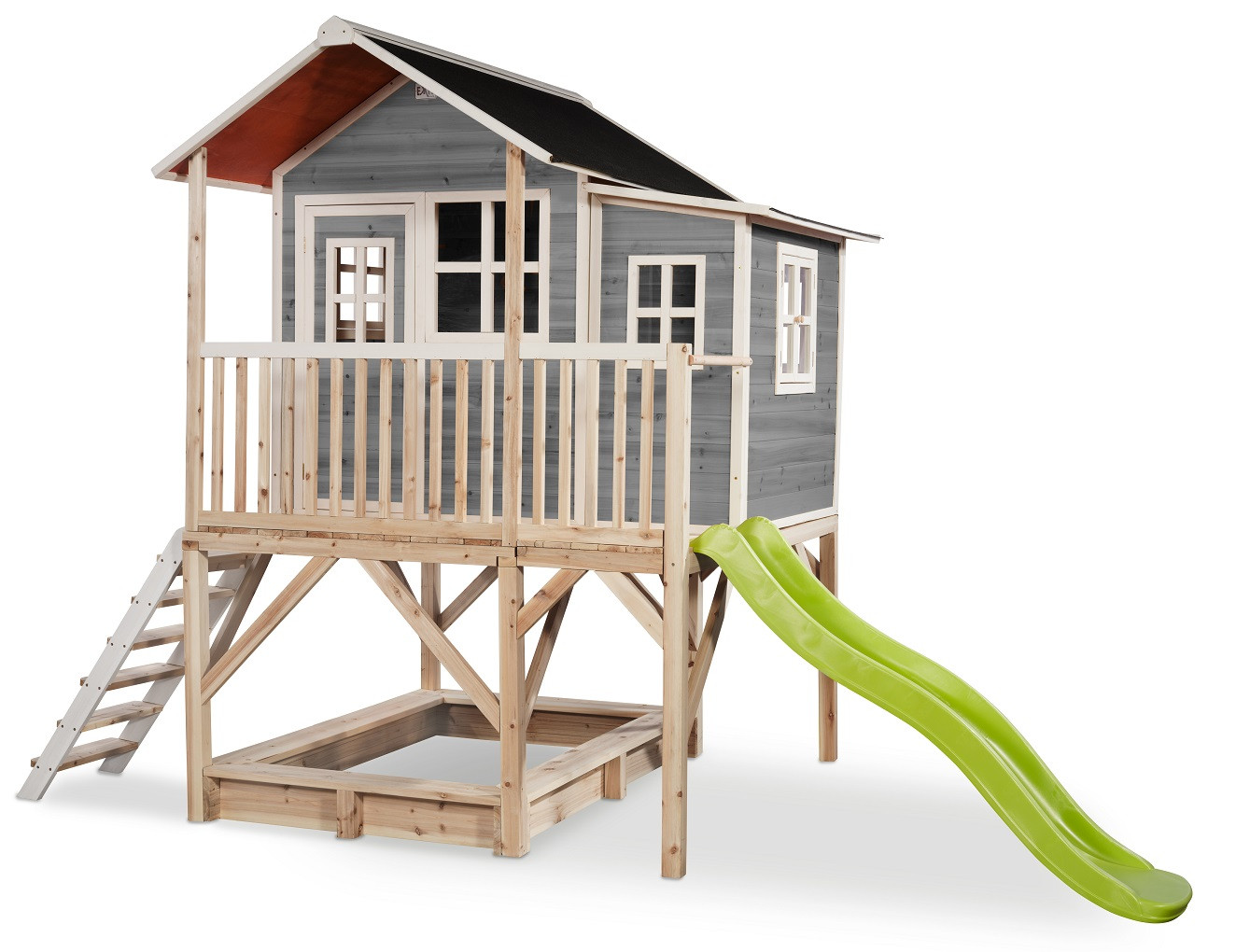 EXIT Loft 550 - Houten Speelhuis - Grijs