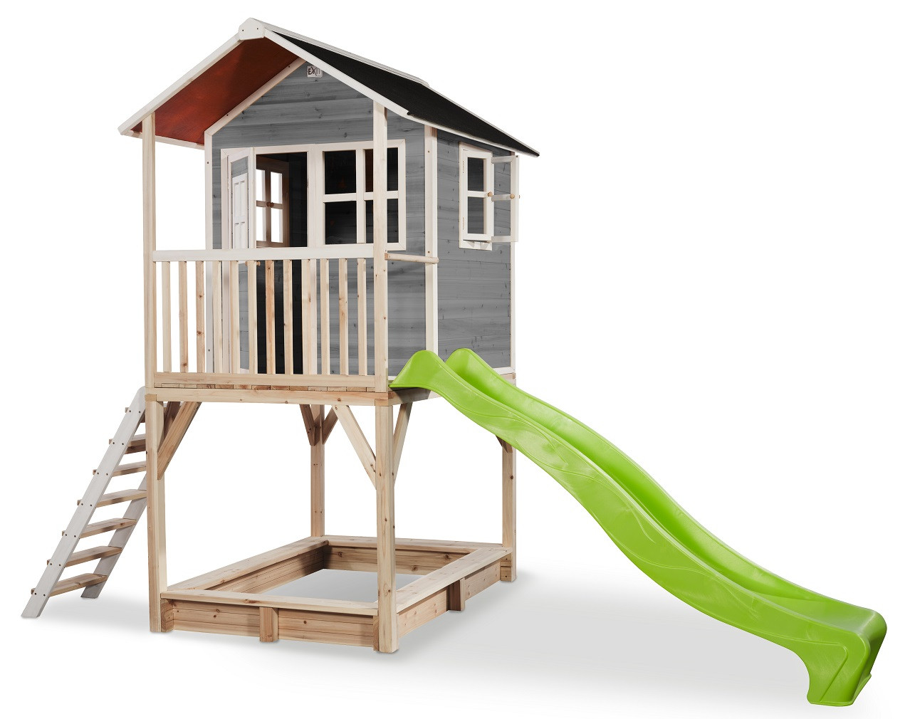 EXIT Loft 700 - Houten Speelhuis - Grijs
