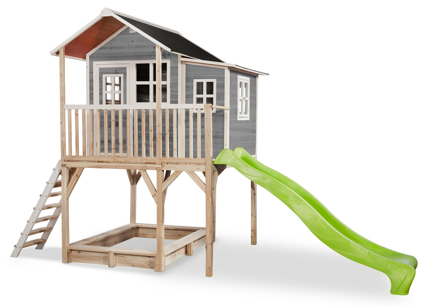 EXIT Loft 750 - Houten Speelhuis - Grijs