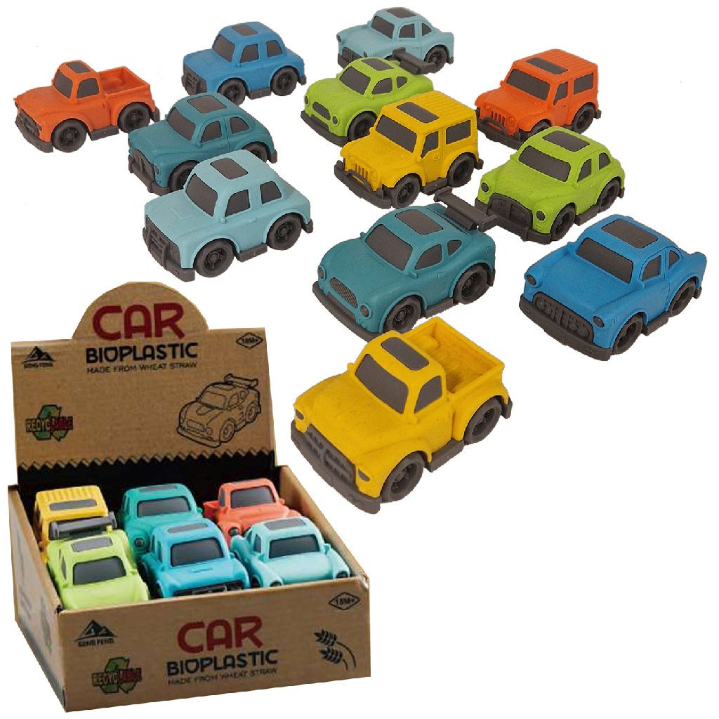 Personen Auto's Bioplastic - Prijs per Stuk