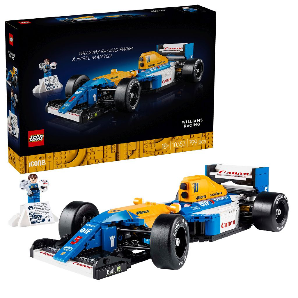 LEGO 10353 Icons - F1 Williams Fw14b Nigel Mansell