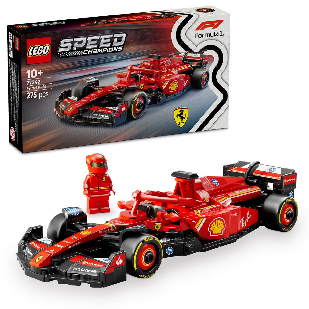 LEGO 77242 Speed Champions - Ferrari SF-24 F1® racewagen