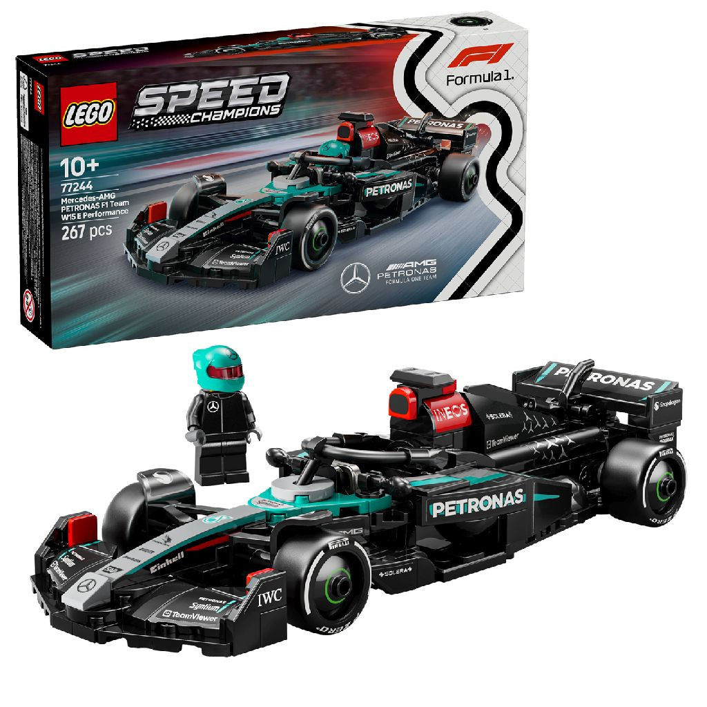 LEGO 77244 Speed Champions - Mercedes AMG F1® W15 racewagen